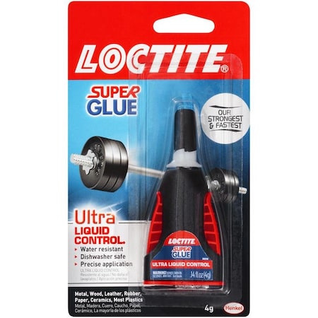 Loctite Loctite Ultra Liquid Control High Strength Ethyl Cyanoacrylate Clear Super Glue 4 gm 1647358
